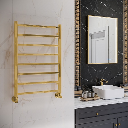 Ватикан П8 500х800 Полотенцесушитель TERMINUS Золото  - фото 3