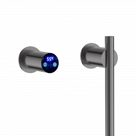 Рондо П2 350х760 электро Полотенцесушитель TERMINUS Оружейная сталь  - фото 4