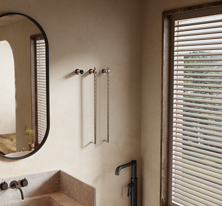 Рондо П2 350х760 электро Полотенцесушитель TERMINUS Нержавеющая сталь - фото 6 Рондо П2 350х760 электро Полотенцесушитель TERMINUS Нержавеющая сталь - фото 6