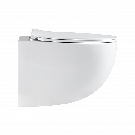 Подвесной унитаз безободковый Terminus Енисей Monolit 560х390 белый  - фото 4