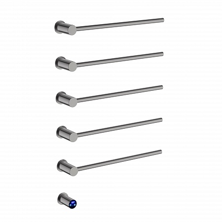 Аккорд П5 500х800 электро Полотенцесушитель TERMINUS Оружейная сталь  - фото 1