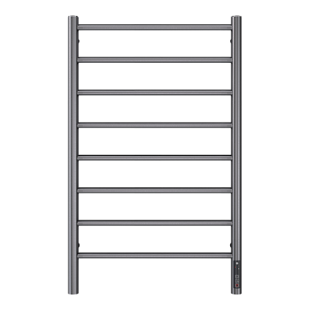 Аврора П8 500х850 Электро Полотенцесушитель TERMINUS Оружейная сталь  - фото 2