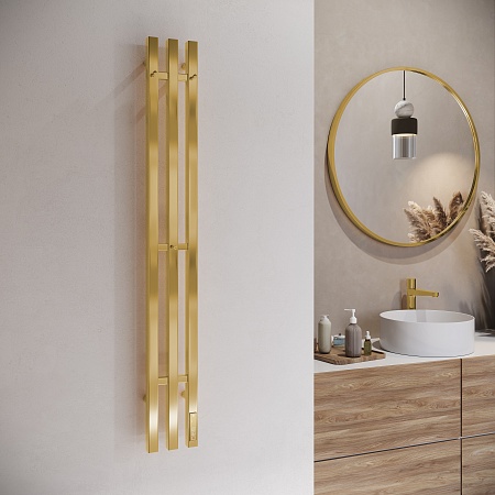 Стойка электро TRES проф1200 TERMINUS Брашированное золото  - фото 3