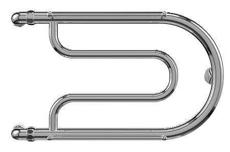 Фокстрот AISI 32х2 320х700 Полотенцесушитель  TERMINUS  - фото 2