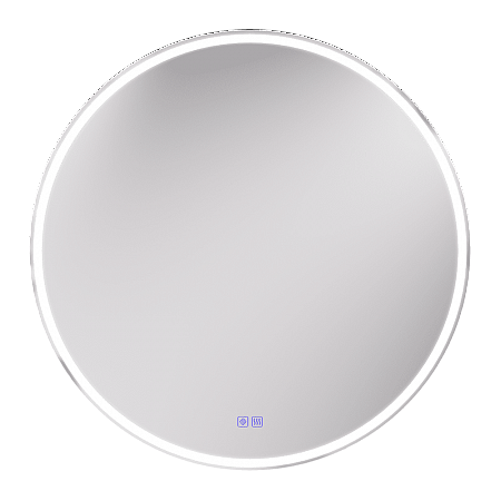 Зеркало с LED подсветкой Терминус Прато 800*800 quick touch Front  - фото 2