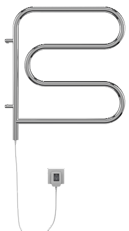 Электро 25 F-обр 500х500 поворотный Полотенцесушитель  TERMINUS Ростов-на-Дону - фото 2