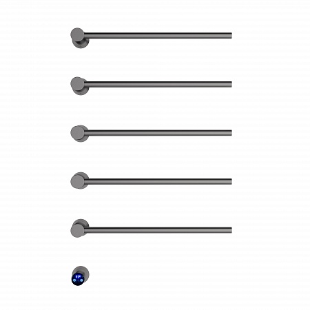 Аккорд П5 500х800 электро Полотенцесушитель TERMINUS Оружейная сталь  - фото 2